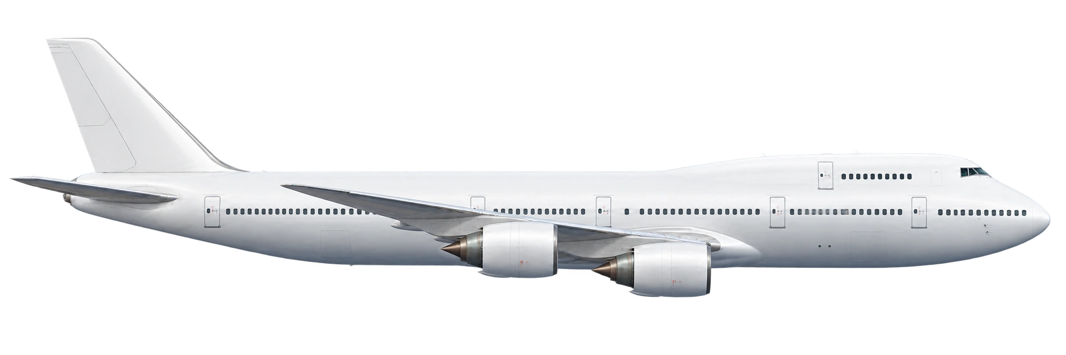 Flugzeugillustration: Boeing 747-8